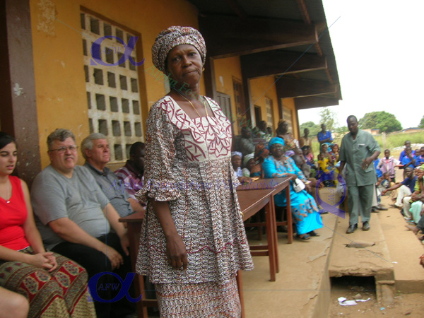 KDEC School Kenema book donation ceremony